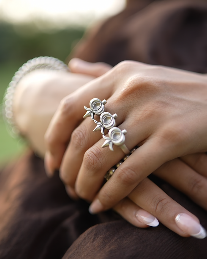 Silver Ring Stack Gift Idea