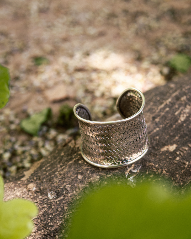 Woven Basket Design Kada – Jodha