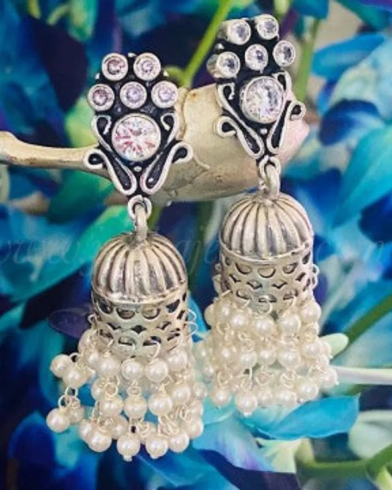 Jhumkas Zirconium – Jodha